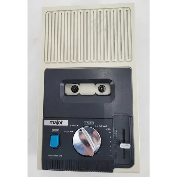 🎬RARE Major (Emerson) Model CRC-900 Portable Cassette Hero Prop